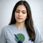 Filipina overbearing her inner intuition for fear of getting words wrong